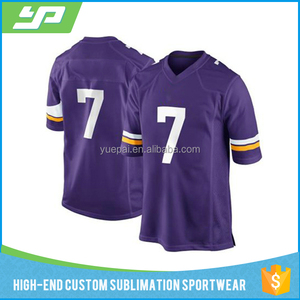 Sublime özel ucuz gençlik amerikan futbolu jersey toptan için - Product Image 2