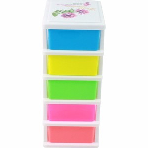 5-tier green venta Caliente de almacenamiento cajón de plástico para la joyería - Product Image 4