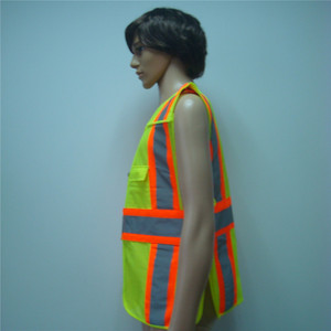 Bảo vệ đường an toàn phản 5 điểm xé khóa kéo bán chạy quần áo trẻ em thiết kế mới an toàn 120gsm vải lưới mỹ - Product Image 2