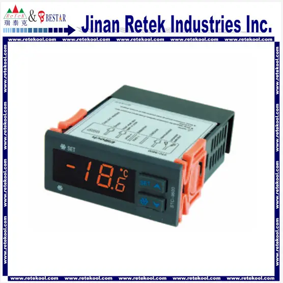 STC-9200 termostato digital controlador <span class=keywords><strong>de</strong></span> <span class=keywords><strong>temperatura</strong></span> para vitrina