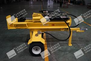 <span class=keywords><strong>Fendeuse</strong></span> de bûches à essence HUAHENG 37 tonnes, 15 CV, avec composant moteur central, garantie numérique de 12 mois, boule d'attelage de 2 pouces - Product Image 5