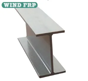 Fiberglass I Beam Frp Pultruded I Beam Fiberglass I-Beam