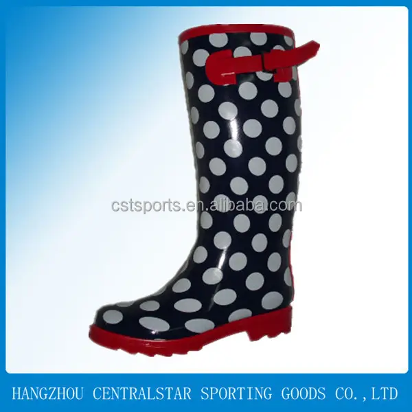 De moda de señora caliente irregular wellies