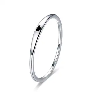 Einfache Liebe 925 Sterling Silber Ring weibliche Mode DIY einfaches Paar europäischen und amerikanischen Silber ring SCR468