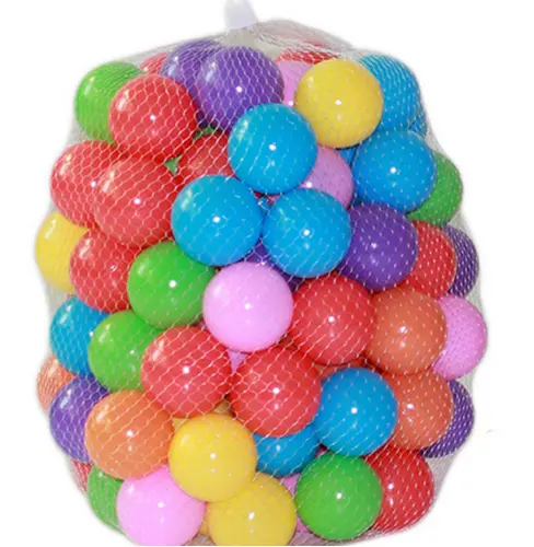 Красочные пластиковые шарики для детей с защитой от ударов