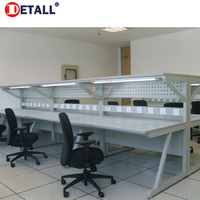 Esd elettronica mobili da laboratorio banco di lavoro tavolo per 6 persone