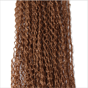ZIZI Box Braid 18 pollici 100+g Fibra Proteica Sintetica Capelli Finti Locs Ricci per Intrecciare - Product Image 1