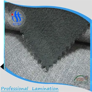 functional waterproof and breathable laminated fabric bonded polar fleece