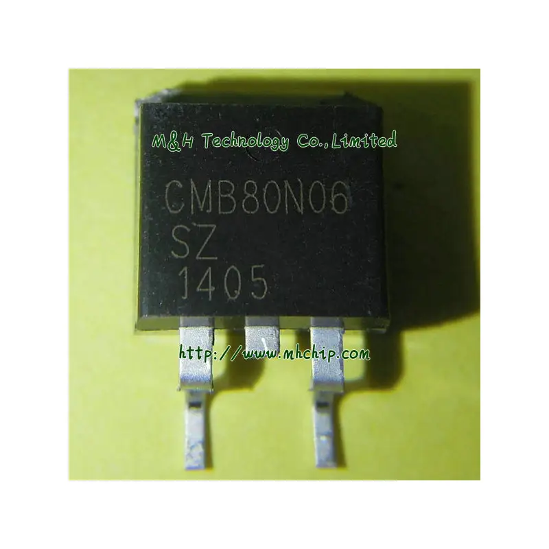 Elektronische componenten 80A 60 V N-kanaals mosfet CMB80N06