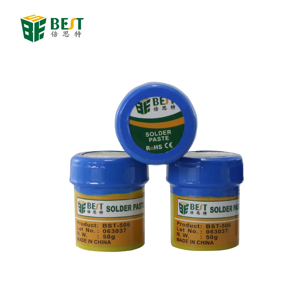 BEST-506 50g Sn63Pb37 Silver Soldering Paste Tin Solder Paste for Electronics