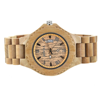 Montres en bois pour hommes, vente en gros, nouvelles, haute qualité, montres-bracelets en bois pour hommes
