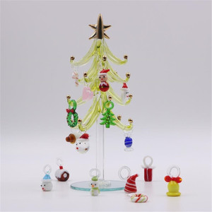Special DIY HandBlown Lampwork <strong>Glass</strong> <strong>Tree</strong> for Christmas Ornaments - Product Image 3