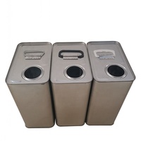 4L/1 Galon F tarzı Dikdörtgen Metal Teneke Kutular Otomatik Motor/Motor Yağı/Yağları Çin fabrika