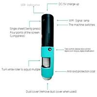 Microscope sans fil de haute qualité 600X avec caméra, source lumineuse LED 4/8, caméra portable pour analyse du cuir chevelu, compatible Android et iOS