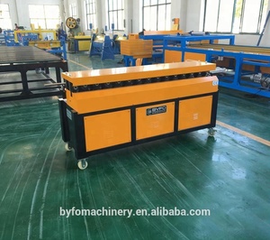 Machine à fabriquer des collerettes HVAC T12/T15, pour fabrication de conduits carrés, vente en gros, bon marché, prix d'usine - Product Image 3