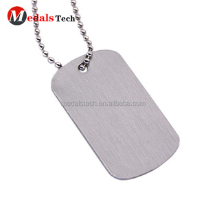 Venta al por mayor militar moda de logotipo personalizado etiqueta de perro del metal para <span class=keywords><strong>el</strong></span> hombre - Product Image 2