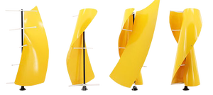 1KW 5KW 10KW Niedrig start Wind geschwindigkeit Spirale klein Vertikale Achse Windkraft anlage Generator Windmühle System Windkraft anlage - Product Image 3