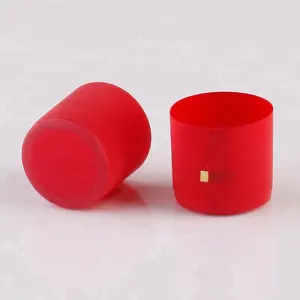 Pvc Caps Oriental Red PVC Heat Shrink Cap With Wine Bottle