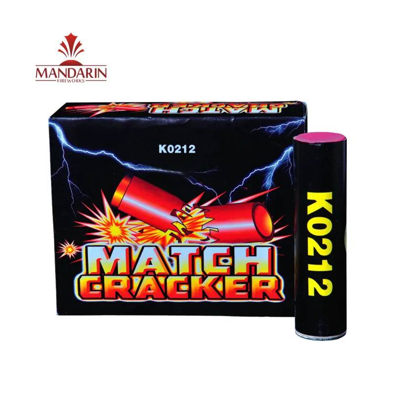 K0212 Cinese petardo bangers e partita cracker commercio all'ingrosso Mandarino Fuochi D'artificio e Cinese petardi