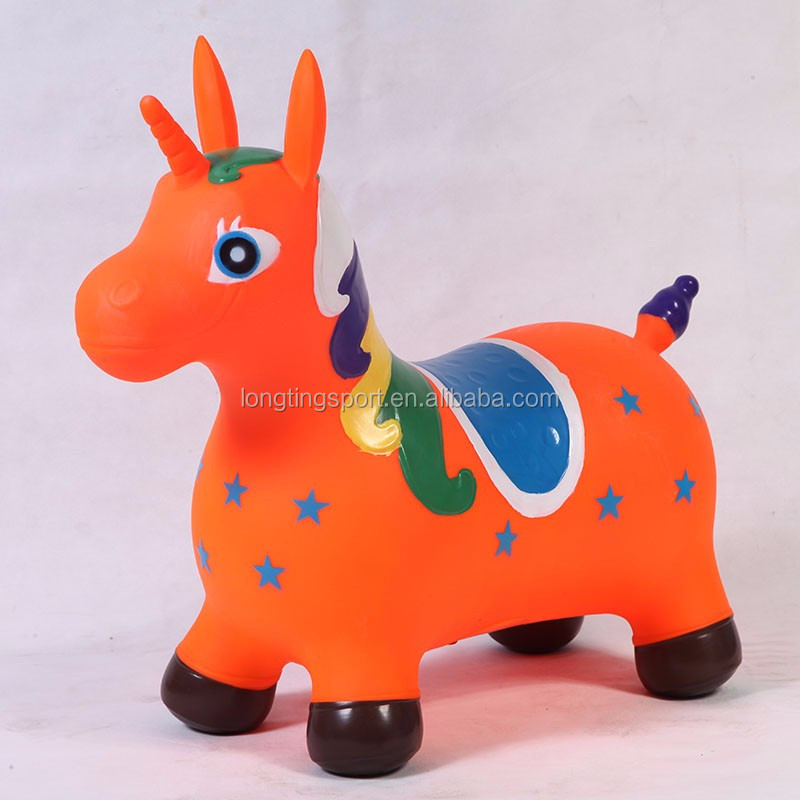 Прыгающее животное прыгающее Единорог бункер животное