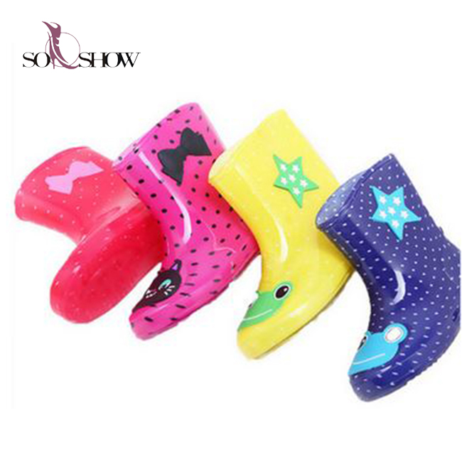 Сапоги от дождя для детей, лучший дизайн, дешевые модные детские сапоги из ПВХ