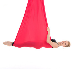 Set di amaca <span class=keywords><strong>Yoga</strong></span> aerea in Nylon di alta qualità per volare per avventure all'aperto attive