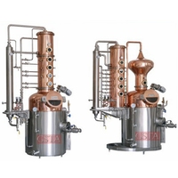 Stainless Steel and Copper Column Alcohol Distiller