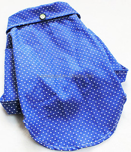 Nueva llegada del estilo caliente mascotas perros ropa de verano, Blue jeans t-shirt con punto <span class=keywords><strong>para</strong></span> la pequeña / perros medianos - Product Image 2
