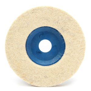 <span class=keywords><strong>Disque</strong></span> de polissage en feutre de laine abrasif de haute qualité de 4 pouces - Product Image 3