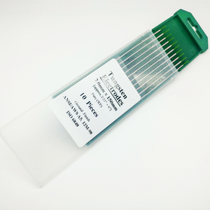 Tig Lassen Wolfraam Elektroden <span class=keywords><strong>Pure</strong></span> <span class=keywords><strong>Tungsten</strong></span> (Groen, Wp) Voor Tig Lasser En Andere Lassen Apparatuur