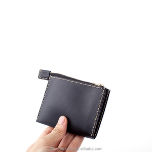 Black Cow Leather Coin <b>Wallet</b> - Product Image 6