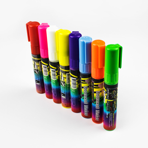 Newlight Bút Đánh Dấu Phấn Chống Lau Bút Mực Phấn Lỏng 8 Màu Huỳnh Quang Highlighter - Product Image 4