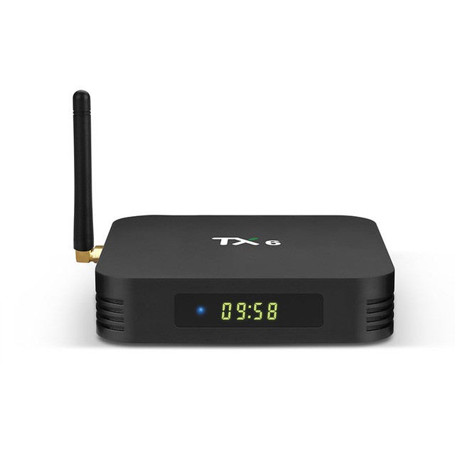 Set Top Box Android  TV Box TX6 with Allwinner H6 Quad Core RAM 4GB ROM 32GB Android 9.0 Dual WiFi 5G Tv Box