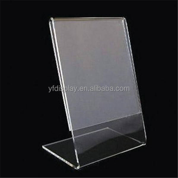 Acrylic Table Display Stands Clear, Customizable, Non-toxic
