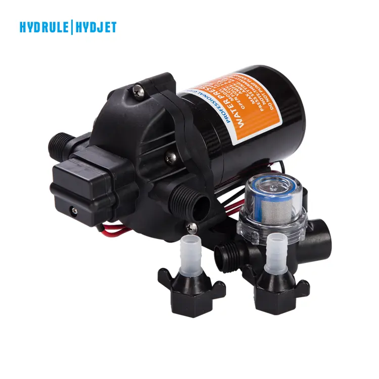 Hydrule Ro บูสเตอร์ปั๊ม12V 120psi ปั๊มน้ำดื่มแรงดัน