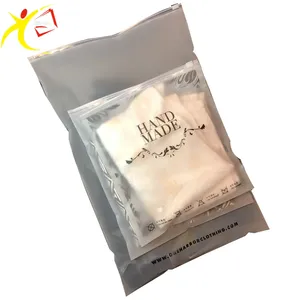 China Suppliers High Quality Used Clothes Shoes Bags Plastic Zip Lock Bag With Logo