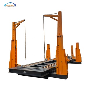 Equipo de reparación de camiones con certificación CE, máquina para chasis de coches, presión hidráulica de 70 MPa, torre de tracción de 270 mm, carros de herramientas - Product Image 1