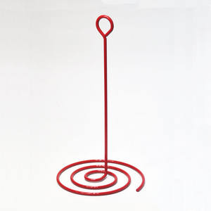 Soporte para toallas de papel de alambre de 2 secciones blancas de compras en línea - Product Image 3