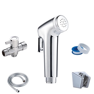 Toilette bidet spruzzatore rubinetto con tubo flessibile.