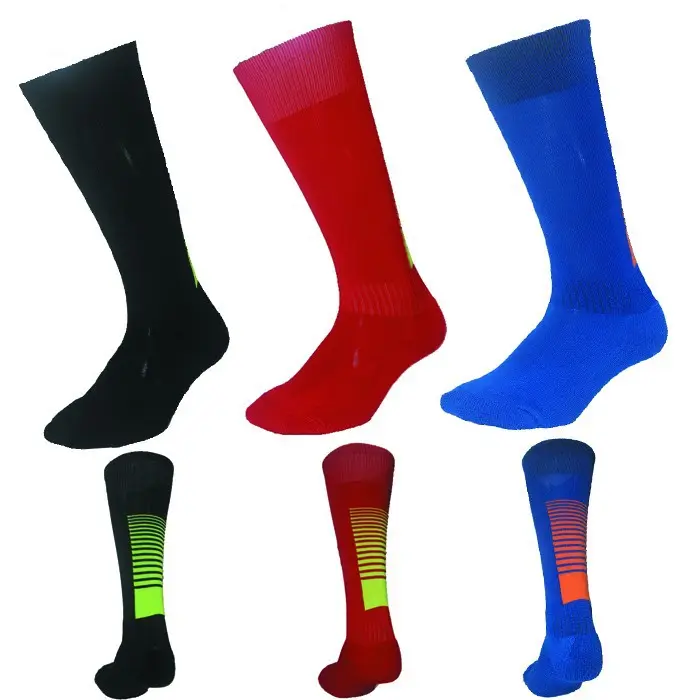 Chaussettes de sport vierges à sublimation, vêtement de qualité, provenant de thaïlande