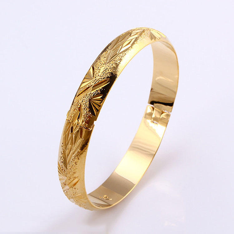 Gold Bangle Kangan Design Elegant Jewelry for Women