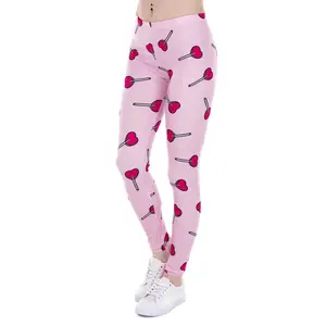 ऑनलाइन शॉपिंग 10 pcs खरीदने के लिए महिलाओं लेगिंग Lularoe मुद्रित leggins उच्च कमर खिंचाव लेगिंग महिलाओं के लिए