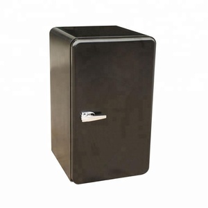Refrigerador <span class=keywords><strong>Retro</strong></span> de Acero Inoxidable para el Hogar Bc-90r con Cerradura - Product Image 1