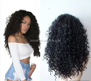 Peruca de cabelo virgem brasileiro, 250 de densidade molhada e encaracolada frontal cabelo humano para mulheres negras