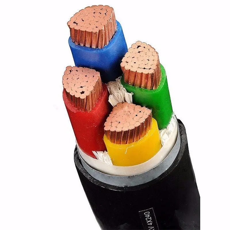 3 Core Gepantserde Kabel Lv Mv Stroomkabel Met Koperen Geleider Pvc/Xlpe Isolatie Swa Gepantserde Stroomkabel