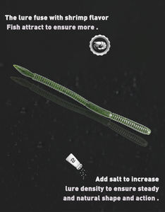 Appât artificiel souple en plastique pour la pêche, leurre pour attraper des poissons, matériel pour pêcher les bars et les truites, personnalisable, 10 pièces, 5g - Product Image 6