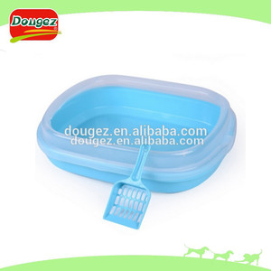 Factory supplier luxury homemade Low Price cat & dog toliet plastic, cat litter box - Product Image 1