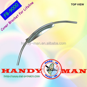 An toàn công nghiệp thép không gỉ 304 khung góc cho hệ thống cứu sinh với khả năng tương thích cáp 8mm (tiêu chuẩn) - Product Image 2