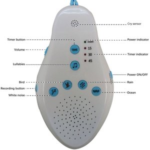 Voix activé Bébé <span class=keywords><strong>shusher</strong></span> dormir sonore machine avec fonction d'enregistrement - Product Image 1