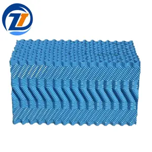 PP PVC s wave cooling tower fill material 19mm sheet pvc water cooling tower part's